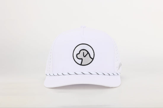 The Watch Dog Golf Hat | White