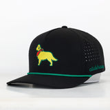 The Golden Golf Hat | Black