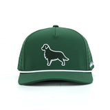 Simply Golden Golf Hat | Forest