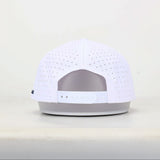 Simply Golden Golf Hat | White
