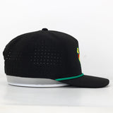 The Golden Golf Hat | Black