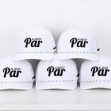 Almost Par Golf Hat | White