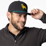 The Golden Golf Hat | Black