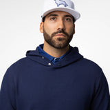 Simply Golden Golf Hat | White