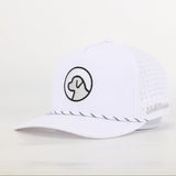 The Watch Dog Golf Hat | White