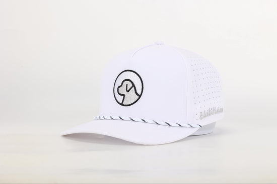 The Watch Dog Golf Hat | White