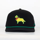 The Golden Golf Hat | Black