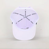 Simply Golden Golf Hat | White