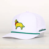 The Golden Golf Hat | White